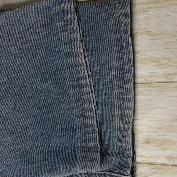 Levi's 517 Medium Blue Bootcut Blue Jeans Size W36 L34 - Picture 12 of 16
